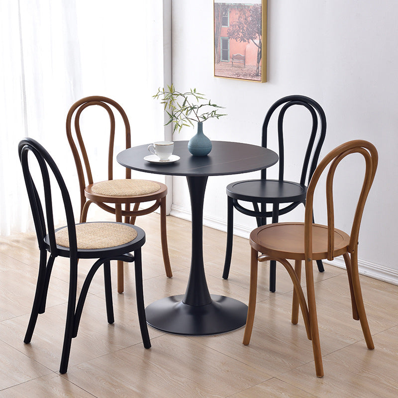 Modern Kitchen Dining Room Birch Wood Chair Windsor Back Side Chairs Set Clearhalo ' kitchen&dining_furn' 'Dining Chairs' 'Dining Tables & Seating' 'dining_chair' 'Furniture' 'furniture_dining_chair' 'Kitchen & Dining Furniture' 'kitchen' 3454926