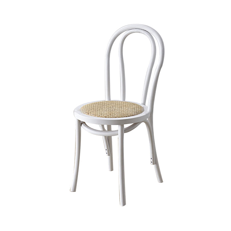 Modern Kitchen Dining Room Birch Wood Chair Windsor Back Side Chairs Set White Beige 1 Piece Clearhalo ' kitchen&dining_furn' 'Dining Chairs' 'Dining Tables & Seating' 'dining_chair' 'Furniture' 'furniture_dining_chair' 'Kitchen & Dining Furniture' 'kitchen' 3454932