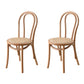 Modern Kitchen Dining Room Birch Wood Chair Windsor Back Side Chairs Set Wood Beige Set of 2 Clearhalo ' kitchen&dining_furn' 'Dining Chairs' 'Dining Tables & Seating' 'dining_chair' 'Furniture' 'furniture_dining_chair' 'Kitchen & Dining Furniture' 'kitchen' 3454941