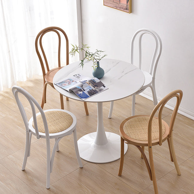 Modern Kitchen Dining Room Birch Wood Chair Windsor Back Side Chairs Set Clearhalo ' kitchen&dining_furn' 'Dining Chairs' 'Dining Tables & Seating' 'dining_chair' 'Furniture' 'furniture_dining_chair' 'Kitchen & Dining Furniture' 'kitchen' 3454942