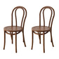 Modern Kitchen Dining Room Birch Wood Chair Windsor Back Side Chairs Set Walnut Dark Brown Set of 2 Clearhalo ' kitchen&dining_furn' 'Dining Chairs' 'Dining Tables & Seating' 'dining_chair' 'Furniture' 'furniture_dining_chair' 'Kitchen & Dining Furniture' 'kitchen' 3454949