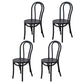 Modern Kitchen Dining Room Birch Wood Chair Windsor Back Side Chairs Set Black Black Set of 4 Clearhalo ' kitchen&dining_furn' 'Dining Chairs' 'Dining Tables & Seating' 'dining_chair' 'Furniture' 'furniture_dining_chair' 'Kitchen & Dining Furniture' 'kitchen' 3454952