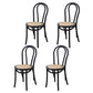 Modern Kitchen Dining Room Birch Wood Chair Windsor Back Side Chairs Set Black Beige Set of 4 Clearhalo ' kitchen&dining_furn' 'Dining Chairs' 'Dining Tables & Seating' 'dining_chair' 'Furniture' 'furniture_dining_chair' 'Kitchen & Dining Furniture' 'kitchen' 3454953