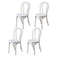 Modern Kitchen Dining Room Birch Wood Chair Windsor Back Side Chairs Set White White Set of 4 Clearhalo ' kitchen&dining_furn' 'Dining Chairs' 'Dining Tables & Seating' 'dining_chair' 'Furniture' 'furniture_dining_chair' 'Kitchen & Dining Furniture' 'kitchen' 3454954