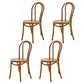 Modern Kitchen Dining Room Birch Wood Chair Windsor Back Side Chairs Set Light Tan Brown Set of 4 Clearhalo ' kitchen&dining_furn' 'Dining Chairs' 'Dining Tables & Seating' 'dining_chair' 'Furniture' 'furniture_dining_chair' 'Kitchen & Dining Furniture' 'kitchen' 3454958