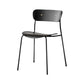 Minimalist Wood Side Dining Chairs Open Back Dining Side Chair for Home Black 1 Piece Clearhalo ' kitchen&dining_furn' 'Dining Chairs' 'Dining Tables & Seating' 'dining_chair' 'Furniture' 'furniture_dining_chair' 'Kitchen & Dining Furniture' 'kitchen' 3454963