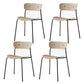 Minimalist Wood Side Dining Chairs Open Back Dining Side Chair for Home Natural Set of 4 Clearhalo ' kitchen&dining_furn' 'Dining Chairs' 'Dining Tables & Seating' 'dining_chair' 'Furniture' 'furniture_dining_chair' 'Kitchen & Dining Furniture' 'kitchen' 3454975