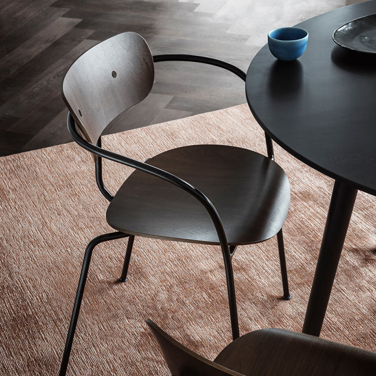 Minimalist Wood Side Dining Chairs Open Back Dining Side Chair for Home Clearhalo ' kitchen&dining_furn' 'Dining Chairs' 'Dining Tables & Seating' 'dining_chair' 'Furniture' 'furniture_dining_chair' 'Kitchen & Dining Furniture' 'kitchen' 3454977