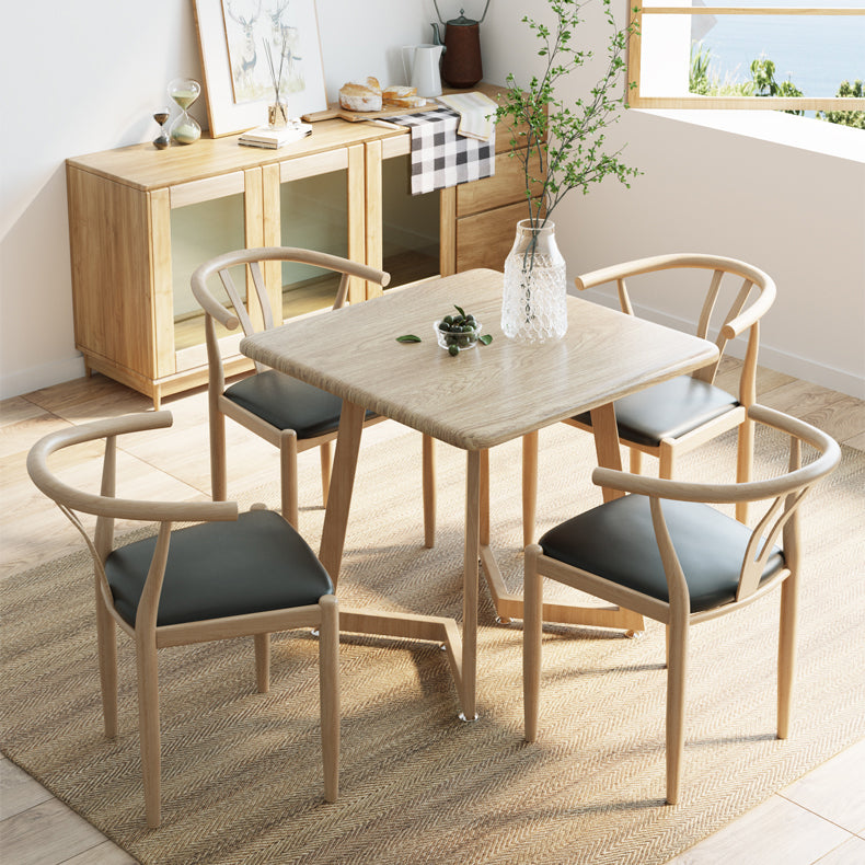 Nordic Style Metal Dining Arm Chair PU Leather Dining Chairs for Home Use Clearhalo ' kitchen&dining_furn' 'Dining Chairs' 'Dining Tables & Seating' 'dining_chair' 'Furniture' 'furniture_dining_chair' 'Kitchen & Dining Furniture' 'kitchen' 3454984