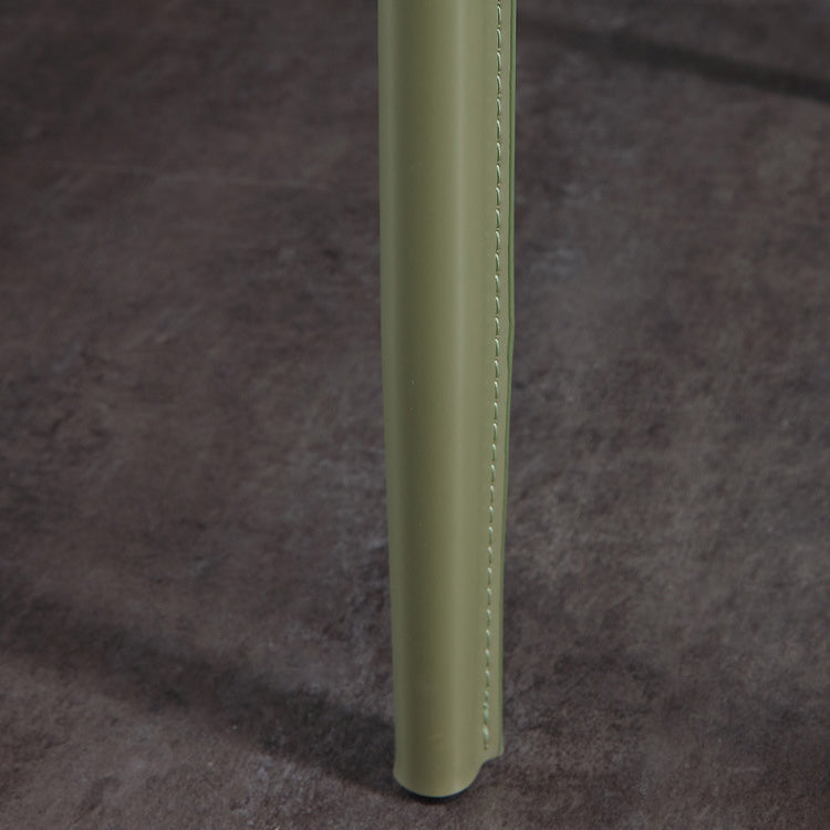 Contemporary Wingback Kitchen Dining Side Chair Metal Dining Side Chair Clearhalo ' kitchen&dining_furn' 'Dining Chairs' 'Dining Tables & Seating' 'dining_chair' 'Furniture' 'furniture_dining_chair' 'Kitchen & Dining Furniture' 'kitchen' 3455024