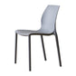 Contemporary Plastic Dining Side Chair Stackable Side Chair Set for Dining Room Grey 1 Piece Clearhalo ' kitchen&dining_furn' 'Dining Chairs' 'Dining Tables & Seating' 'dining_chair' 'Furniture' 'furniture_dining_chair' 'Kitchen & Dining Furniture' 'kitchen' 3455100