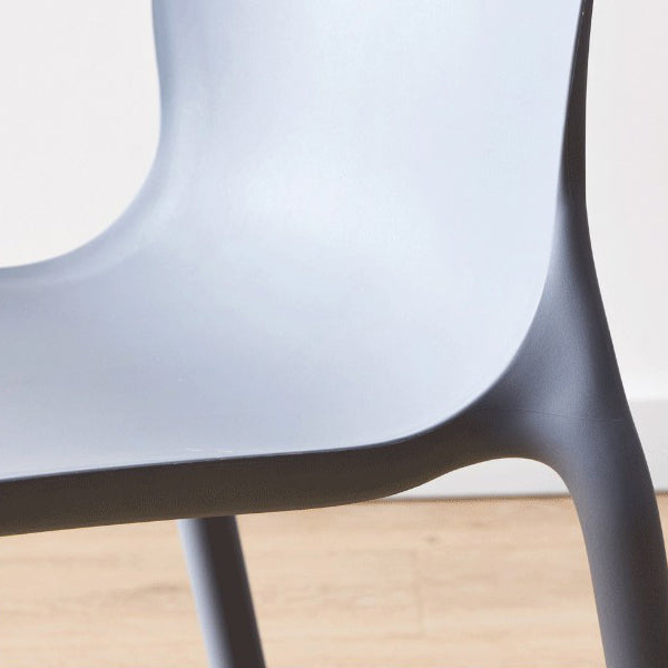 Contemporary Plastic Dining Side Chair Stackable Side Chair Set for Dining Room Clearhalo ' kitchen&dining_furn' 'Dining Chairs' 'Dining Tables & Seating' 'dining_chair' 'Furniture' 'furniture_dining_chair' 'Kitchen & Dining Furniture' 'kitchen' 3455101