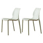 Contemporary Plastic Dining Side Chair Stackable Side Chair Set for Dining Room Green Set of 2 Clearhalo ' kitchen&dining_furn' 'Dining Chairs' 'Dining Tables & Seating' 'dining_chair' 'Furniture' 'furniture_dining_chair' 'Kitchen & Dining Furniture' 'kitchen' 3455121