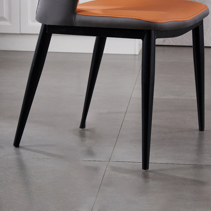 Contemporary Dining Chair Upholstered Open Back Dining Side Chair for Home Clearhalo ' kitchen&dining_furn' 'Dining Chairs' 'Dining Tables & Seating' 'dining_chair' 'Furniture' 'furniture_dining_chair' 'Kitchen & Dining Furniture' 'kitchen' 3455176