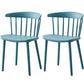 Modern Plastic Winsor Chair 30"H Acrylic Dining Chair for Restaurant Bedroom Airy Blue Set of 2 Clearhalo ' kitchen&dining_furn' 'Dining Chairs' 'Dining Tables & Seating' 'dining_chair' 'Furniture' 'furniture_dining_chair' 'Kitchen & Dining Furniture' 'kitchen' 3455253