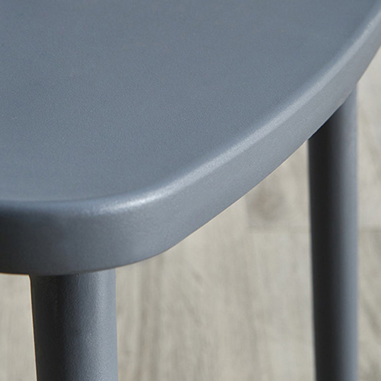 Modern Plastic Winsor Chair 30"H Acrylic Dining Chair for Restaurant Bedroom Clearhalo ' kitchen&dining_furn' 'Dining Chairs' 'Dining Tables & Seating' 'dining_chair' 'Furniture' 'furniture_dining_chair' 'Kitchen & Dining Furniture' 'kitchen' 3455260