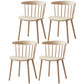 Modern Plastic Winsor Chair 30"H Acrylic Dining Chair for Restaurant Bedroom Khaki Set of 4 Clearhalo ' kitchen&dining_furn' 'Dining Chairs' 'Dining Tables & Seating' 'dining_chair' 'Furniture' 'furniture_dining_chair' 'Kitchen & Dining Furniture' 'kitchen' 3455279