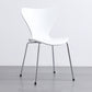 Glam Style Metal Side Chair Solid Back Matte Finish Home Use Dining Chair White Silver 1 Piece Clearhalo ' kitchen&dining_furn' 'Dining Chairs' 'Dining Tables & Seating' 'dining_chair' 'Furniture' 'furniture_dining_chair' 'Kitchen & Dining Furniture' 'kitchen' 3455327