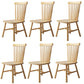 Contemporary Kitchen Wood Square Dining Chair Windsor Back Dining Side Chair Wood Set of 6 Clearhalo ' kitchen&dining_furn' 'Dining Chairs' 'Dining Tables & Seating' 'dining_chair' 'Furniture' 'furniture_dining_chair' 'Kitchen & Dining Furniture' 'kitchen' 3455394