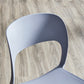 Home Side Chair Stackable Contemporary Open Back Plastic Dining Room Chair Clearhalo ' kitchen&dining_furn' 'Dining Chairs' 'Dining Tables & Seating' 'dining_chair' 'Furniture' 'furniture_dining_chair' 'Kitchen & Dining Furniture' 'kitchen' 3455494