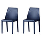 Modern Style Leather Dining Chair Matte Color Kitchen Side Parsons Chair Blue Set of 2 Clearhalo ' kitchen&dining_furn' 'Dining Chairs' 'Dining Tables & Seating' 'dining_chair' 'Furniture' 'furniture_dining_chair' 'Kitchen & Dining Furniture' 'kitchen' 3455584
