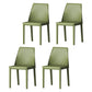 Modern Style Leather Dining Chair Matte Color Kitchen Side Parsons Chair Green Set of 4 Clearhalo ' kitchen&dining_furn' 'Dining Chairs' 'Dining Tables & Seating' 'dining_chair' 'Furniture' 'furniture_dining_chair' 'Kitchen & Dining Furniture' 'kitchen' 3455591