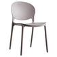 Plastic Contemporary Dining Room Chair Open Back Home Stackable Side Chair Clearhalo ' kitchen&dining_furn' 'Dining Chairs' 'Dining Tables & Seating' 'dining_chair' 'Furniture' 'furniture_dining_chair' 'Kitchen & Dining Furniture' 'kitchen' 3455613