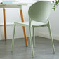 Plastic Contemporary Dining Room Chair Open Back Home Stackable Side Chair Clearhalo ' kitchen&dining_furn' 'Dining Chairs' 'Dining Tables & Seating' 'dining_chair' 'Furniture' 'furniture_dining_chair' 'Kitchen & Dining Furniture' 'kitchen' 3455629