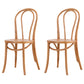 French Modern Style Solid Wood Dining Chairs Set Windsor Back Side Chair Khaki-Orange Wood Set of 2 Clearhalo ' kitchen&dining_furn' 'Dining Chairs' 'Dining Tables & Seating' 'dining_chair' 'Furniture' 'furniture_dining_chair' 'Kitchen & Dining Furniture' 'kitchen' 3455650