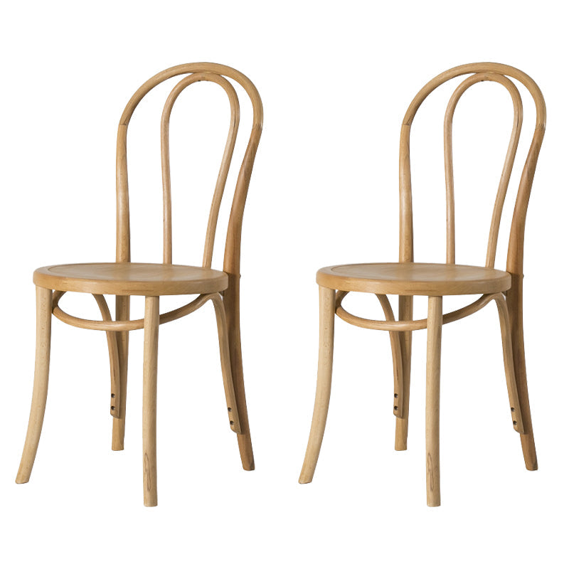 French Modern Style Solid Wood Dining Chairs Set Windsor Back Side Chair Grey Wood Set of 2 Clearhalo ' kitchen&dining_furn' 'Dining Chairs' 'Dining Tables & Seating' 'dining_chair' 'Furniture' 'furniture_dining_chair' 'Kitchen & Dining Furniture' 'kitchen' 3455654