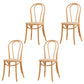 French Modern Style Solid Wood Dining Chairs Set Windsor Back Side Chair Wood Rattan Set of 4 Clearhalo ' kitchen&dining_furn' 'Dining Chairs' 'Dining Tables & Seating' 'dining_chair' 'Furniture' 'furniture_dining_chair' 'Kitchen & Dining Furniture' 'kitchen' 3455660
