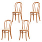 French Modern Style Solid Wood Dining Chairs Set Windsor Back Side Chair Khaki-Orange Rattan Set of 4 Clearhalo ' kitchen&dining_furn' 'Dining Chairs' 'Dining Tables & Seating' 'dining_chair' 'Furniture' 'furniture_dining_chair' 'Kitchen & Dining Furniture' 'kitchen' 3455663