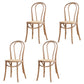 French Modern Style Solid Wood Dining Chairs Set Windsor Back Side Chair Grey Rattan Set of 4 Clearhalo ' kitchen&dining_furn' 'Dining Chairs' 'Dining Tables & Seating' 'dining_chair' 'Furniture' 'furniture_dining_chair' 'Kitchen & Dining Furniture' 'kitchen' 3455665