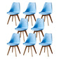 Wood Scandinavian Brasserie Side Chair Parsons Multi-color Dining Chair Blue Set of 8 Clearhalo ' kitchen&dining_furn' 'Dining Chairs' 'Dining Tables & Seating' 'dining_chair' 'Furniture' 'furniture_dining_chair' 'Kitchen & Dining Furniture' 'kitchen' 3466660