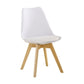 Wood Scandinavian Brasserie Side Chair Parsons Multi-color Dining Chair Clearhalo ' kitchen&dining_furn' 'Dining Chairs' 'Dining Tables & Seating' 'dining_chair' 'Furniture' 'furniture_dining_chair' 'Kitchen & Dining Furniture' 'kitchen' 3466662