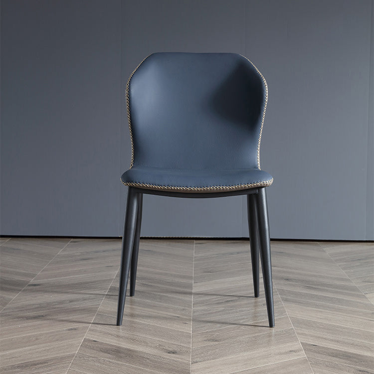 Modern Style Upholstered Side Chair Wingback Parsons Chair for Home Use Clearhalo ' kitchen&dining_furn' 'Dining Chairs' 'Dining Tables & Seating' 'dining_chair' 'Furniture' 'furniture_dining_chair' 'Kitchen & Dining Furniture' 'kitchen' 3466686