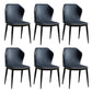 Modern Style Upholstered Side Chair Wingback Parsons Chair for Home Use Blue Set of 6 Clearhalo ' kitchen&dining_furn' 'Dining Chairs' 'Dining Tables & Seating' 'dining_chair' 'Furniture' 'furniture_dining_chair' 'Kitchen & Dining Furniture' 'kitchen' 3466697