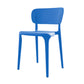 Plastic Contemporary Side Chair Open Back Dining Chairs for Dining Room Blue 1 Piece Clearhalo ' kitchen&dining_furn' 'Dining Chairs' 'Dining Tables & Seating' 'dining_chair' 'Furniture' 'furniture_dining_chair' 'Kitchen & Dining Furniture' 'kitchen' 3466826