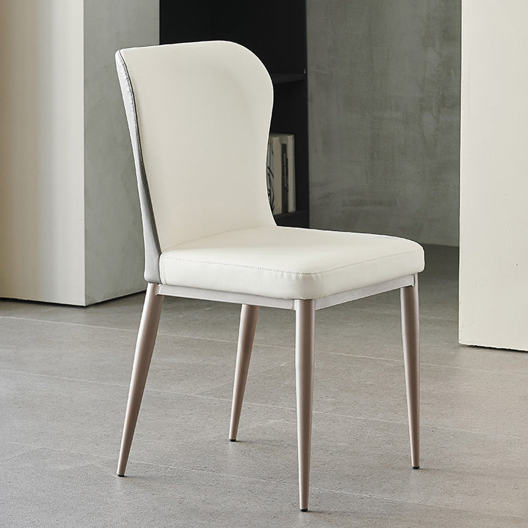 Nordic Style Upholstered Dining Chair Wingback Parsons Chair for Home Use Clearhalo ' kitchen&dining_furn' 'Dining Chairs' 'Dining Tables & Seating' 'dining_chair' 'Furniture' 'furniture_dining_chair' 'Kitchen & Dining Furniture' 'kitchen' 3466851