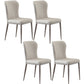 Nordic Style Upholstered Dining Chair Wingback Parsons Chair for Home Use Light Gray Set of 4 Clearhalo ' kitchen&dining_furn' 'Dining Chairs' 'Dining Tables & Seating' 'dining_chair' 'Furniture' 'furniture_dining_chair' 'Kitchen & Dining Furniture' 'kitchen' 3466858