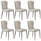 Nordic Style Upholstered Dining Chair Wingback Parsons Chair for Home Use Light Gray Set of 6 Clearhalo ' kitchen&dining_furn' 'Dining Chairs' 'Dining Tables & Seating' 'dining_chair' 'Furniture' 'furniture_dining_chair' 'Kitchen & Dining Furniture' 'kitchen' 3466861