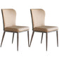 Nordic Style Upholstered Dining Chair Wingback Parsons Chair for Home Use Coffee Set of 2 Clearhalo ' kitchen&dining_furn' 'Dining Chairs' 'Dining Tables & Seating' 'dining_chair' 'Furniture' 'furniture_dining_chair' 'Kitchen & Dining Furniture' 'kitchen' 3466863