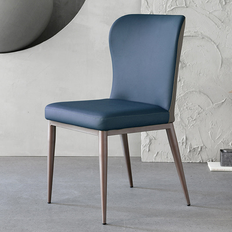 Nordic Style Upholstered Dining Chair Wingback Parsons Chair for Home Use Clearhalo ' kitchen&dining_furn' 'Dining Chairs' 'Dining Tables & Seating' 'dining_chair' 'Furniture' 'furniture_dining_chair' 'Kitchen & Dining Furniture' 'kitchen' 3466868