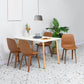 Contemporary Style Plastic Dining Side Chair Dining Room Armless Chair Clearhalo ' kitchen&dining_furn' 'Dining Chairs' 'Dining Tables & Seating' 'dining_chair' 'Furniture' 'furniture_dining_chair' 'Kitchen & Dining Furniture' 'kitchen' 3466879