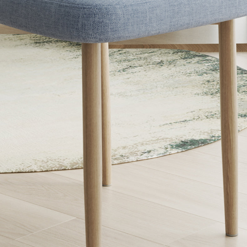 Fabric Dining Side Chairs Glam Style Parsons Chair of 16'' Wide for Kitchen Clearhalo ' kitchen&dining_furn' 'Dining Chairs' 'Dining Tables & Seating' 'dining_chair' 'Furniture' 'furniture_dining_chair' 'Kitchen & Dining Furniture' 'kitchen' 3466916