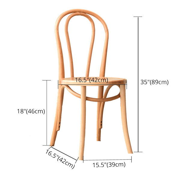Solid Wood Dining Chairs Modern Style Kitchen Windsor Back Side Chairs Clearhalo ' kitchen&dining_furn' 'Dining Chairs' 'Dining Tables & Seating' 'dining_chair' 'Furniture' 'furniture_dining_chair' 'Kitchen & Dining Furniture' 'kitchen' 3466962