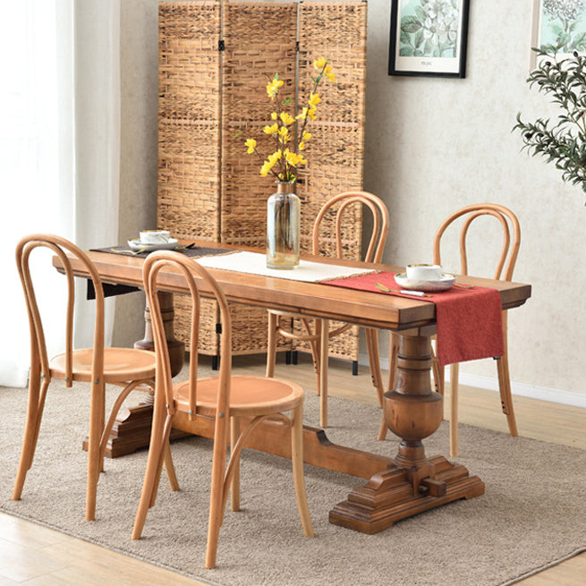 Solid Wood Dining Chairs Modern Style Kitchen Windsor Back Side Chairs Clearhalo ' kitchen&dining_furn' 'Dining Chairs' 'Dining Tables & Seating' 'dining_chair' 'Furniture' 'furniture_dining_chair' 'Kitchen & Dining Furniture' 'kitchen' 3466968