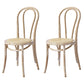 Solid Wood Dining Chairs Modern Style Kitchen Windsor Back Side Chairs Natural Wicker & Rattan Set of 2 Clearhalo ' kitchen&dining_furn' 'Dining Chairs' 'Dining Tables & Seating' 'dining_chair' 'Furniture' 'furniture_dining_chair' 'Kitchen & Dining Furniture' 'kitchen' 3466975