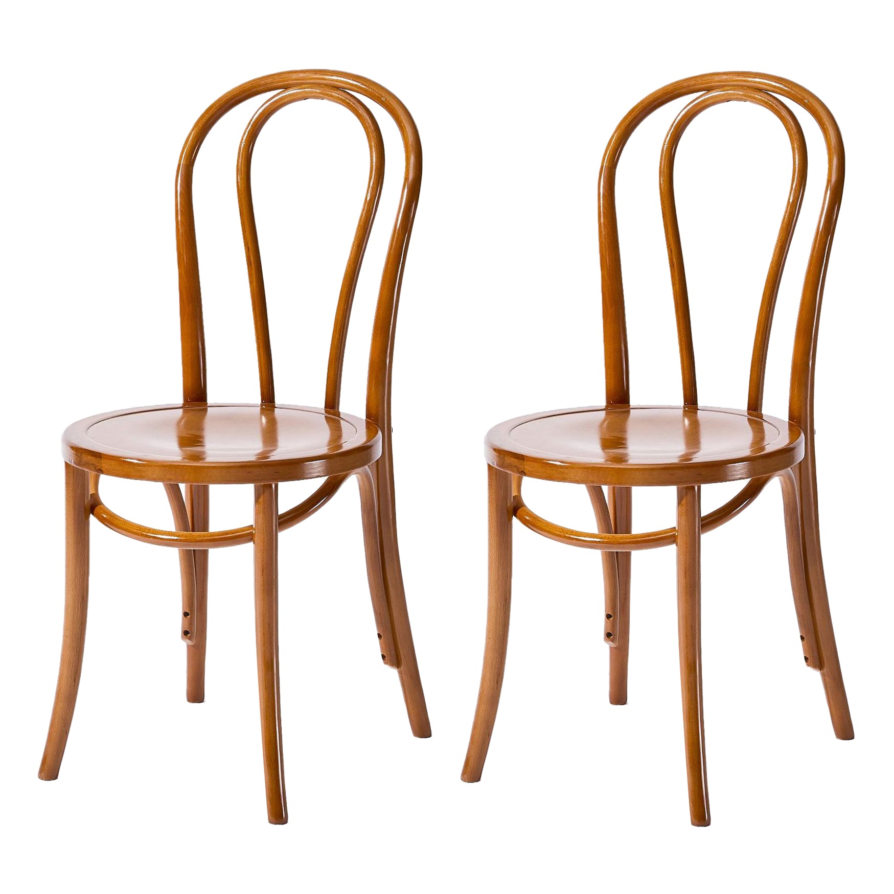 Solid Wood Dining Chairs Modern Style Kitchen Windsor Back Side Chairs Tan Wood Set of 2 Clearhalo ' kitchen&dining_furn' 'Dining Chairs' 'Dining Tables & Seating' 'dining_chair' 'Furniture' 'furniture_dining_chair' 'Kitchen & Dining Furniture' 'kitchen' 3466978