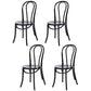 Solid Wood Dining Chairs Modern Style Kitchen Windsor Back Side Chairs Black Wood Set of 4 Clearhalo ' kitchen&dining_furn' 'Dining Chairs' 'Dining Tables & Seating' 'dining_chair' 'Furniture' 'furniture_dining_chair' 'Kitchen & Dining Furniture' 'kitchen' 3466989